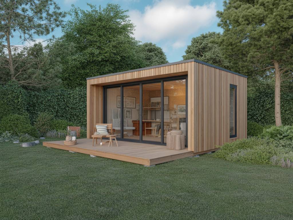 Building a garden office with eco-friendly materials and methods that minimise impact and maximise comfort