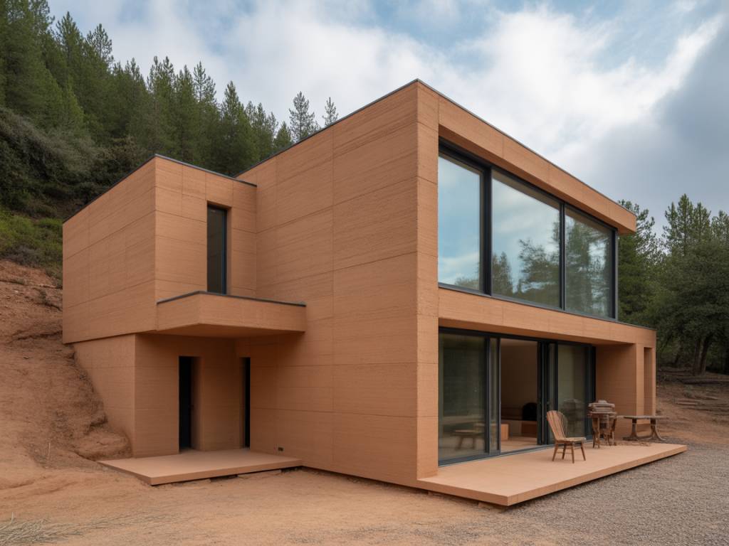 Rammed earth construction as a low-carbon building method for contemporary eco homes