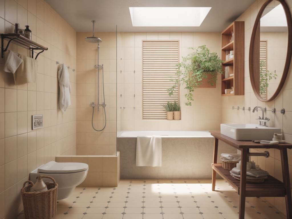 Sustainable bathroom design ideas for water and energy savings without sacrificing comfort