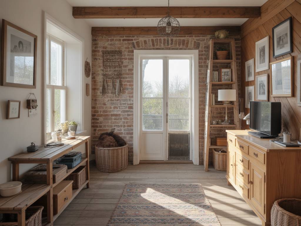 Upcycling and reclaimed materials for characterful eco-home interiors that tell a story