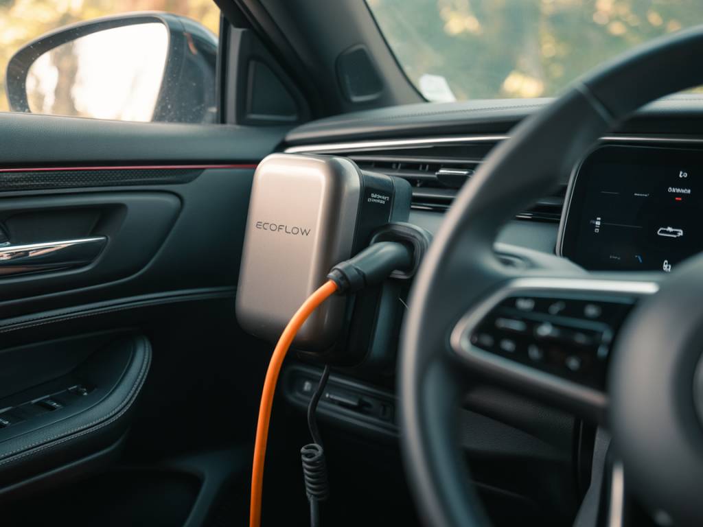 Ecoflow 800w alternator charger for faster off-grid charging while you drive