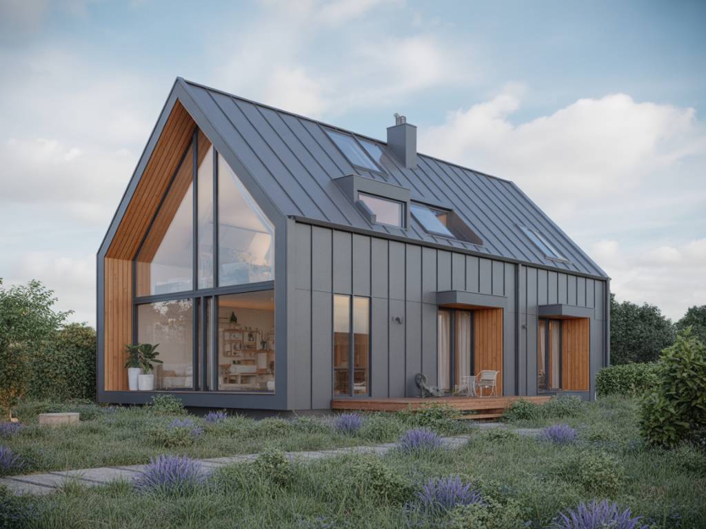 Designing a resilient, low-energy home for more frequent UK heatwaves and storms