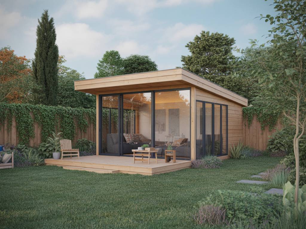 Designing a net-zero garden room in the UK: materials, heating options and realistic energy performance